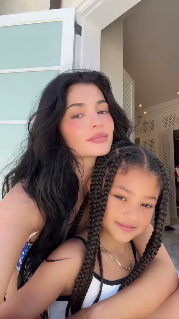 A mother-and-daughter moment, original TikTok video by Kylie Jenner