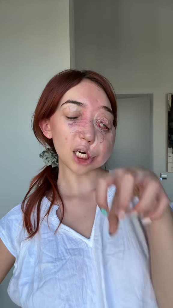 A GRRR-worthy makeup transition, original TikTok video by nikki lilly